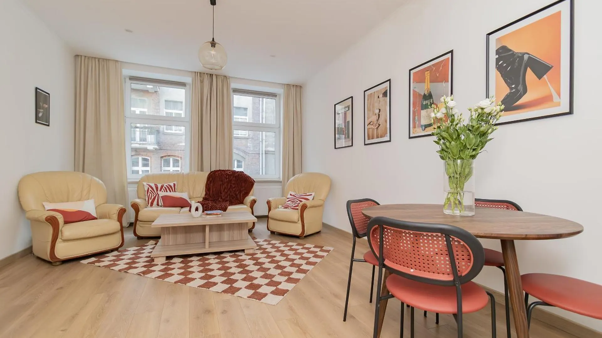 Glow Apartments - Apartament Retro Dolne Miasto Gdansk